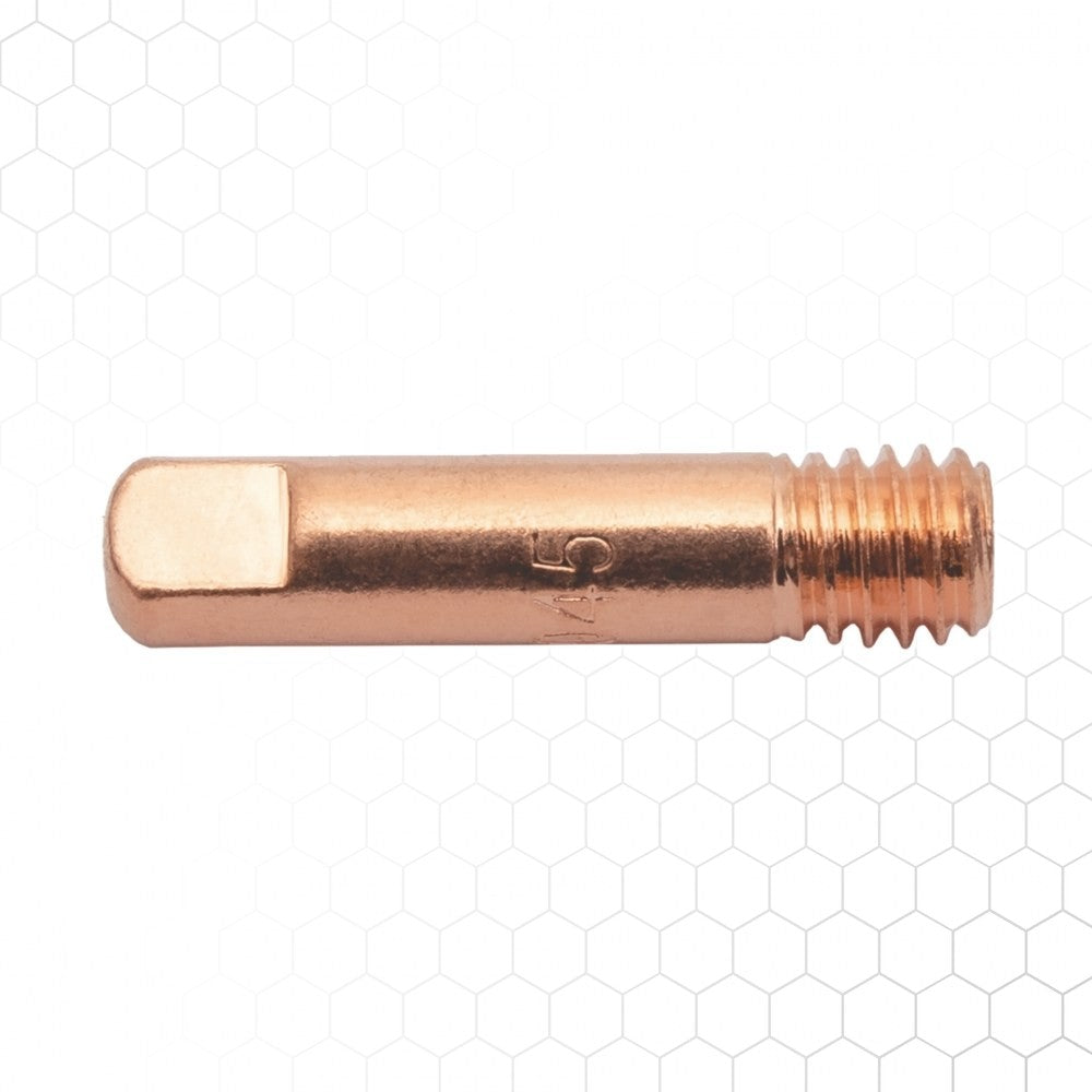 Kosketussuutin M6x25mm E-Cu 1,4mm, 50 kpl – kuva 2