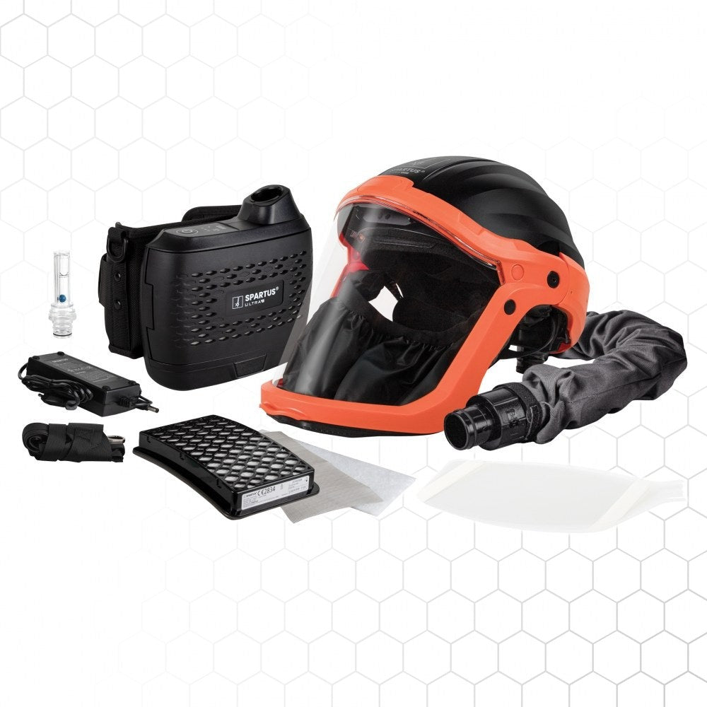 SPARTUS Ultra NX47 hiontamaski raitisilmalaitteella, raitisilmamaski – kuva 2/8