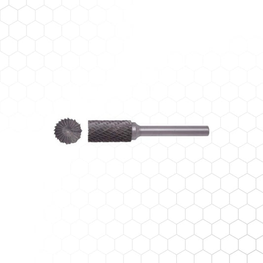 Kovametalliviila, lieriö, päätyhammastus 12,7×25, metallintyöstön työkalu – kuva 1/3