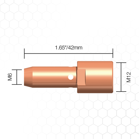 PSF-315 virtasuuttimen pidin M6, MIG-kulutusosa