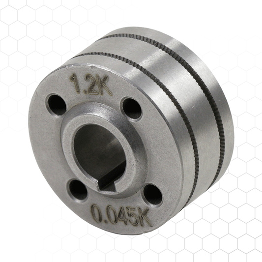 Syöttöpyörä 1,0–1,2 mm, pyälletty, Parweld XTM-201i/201Di/211Di