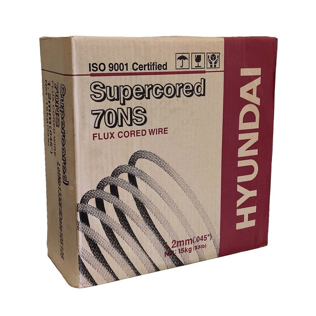 Svetstråd, MIG, Hyundai Supercored 70NS, 1,2 mm x 15 kg