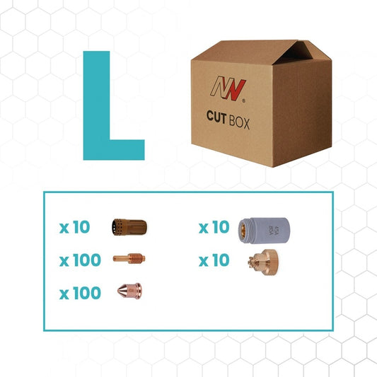 CUT BOX (iso) sopii polttimeen SP45HY, plasmaleikkurin kulutusosa