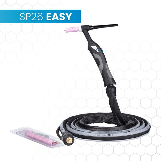 Spartus EasyTIG 26 -poltin, 4 m, TIG-poltin