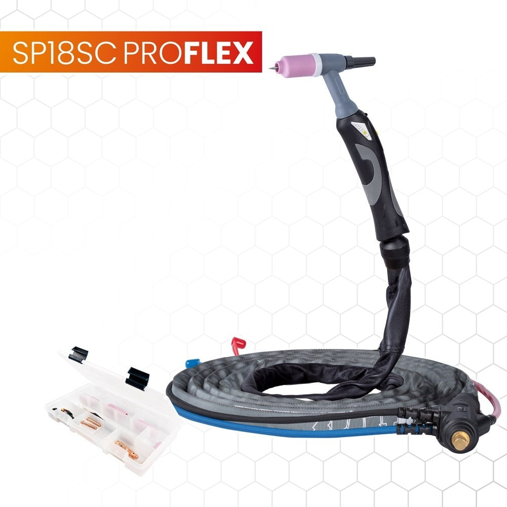 Spartus ProFLEX 18SC TIG-poltin 4 m, SK35 – kuva 1/2