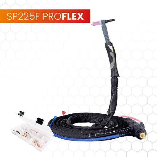 Spartus ProFLEX TIG-poltin 225F, pää SP9-70, 4 m