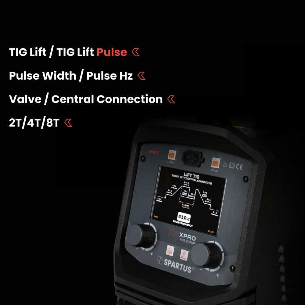 XPro MIG 200 DUAL PULSE paketti, MIG/MAG-hitsauskone – kuva 4/15