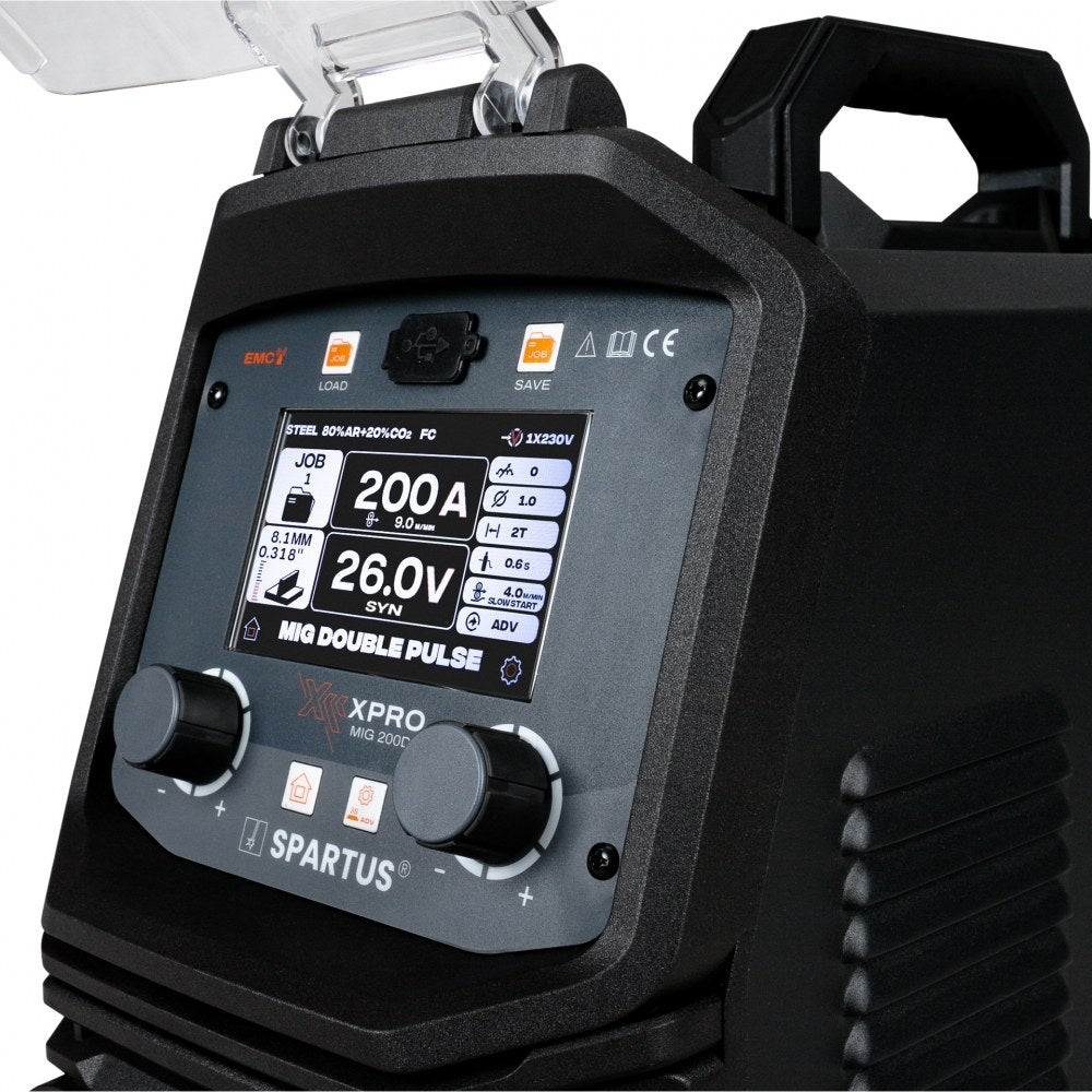 XPro MIG 200 DUAL PULSE paketti, MIG/MAG-hitsauskone – kuva 11/15