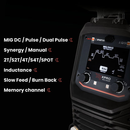 XPro MIG 300 DUAL PULSE paketti, MIG/MAG-hitsauskone – kuva 2/15