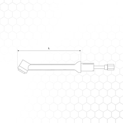 Poltinrunko SP17 L=73mm (kaasu) – kuva 3