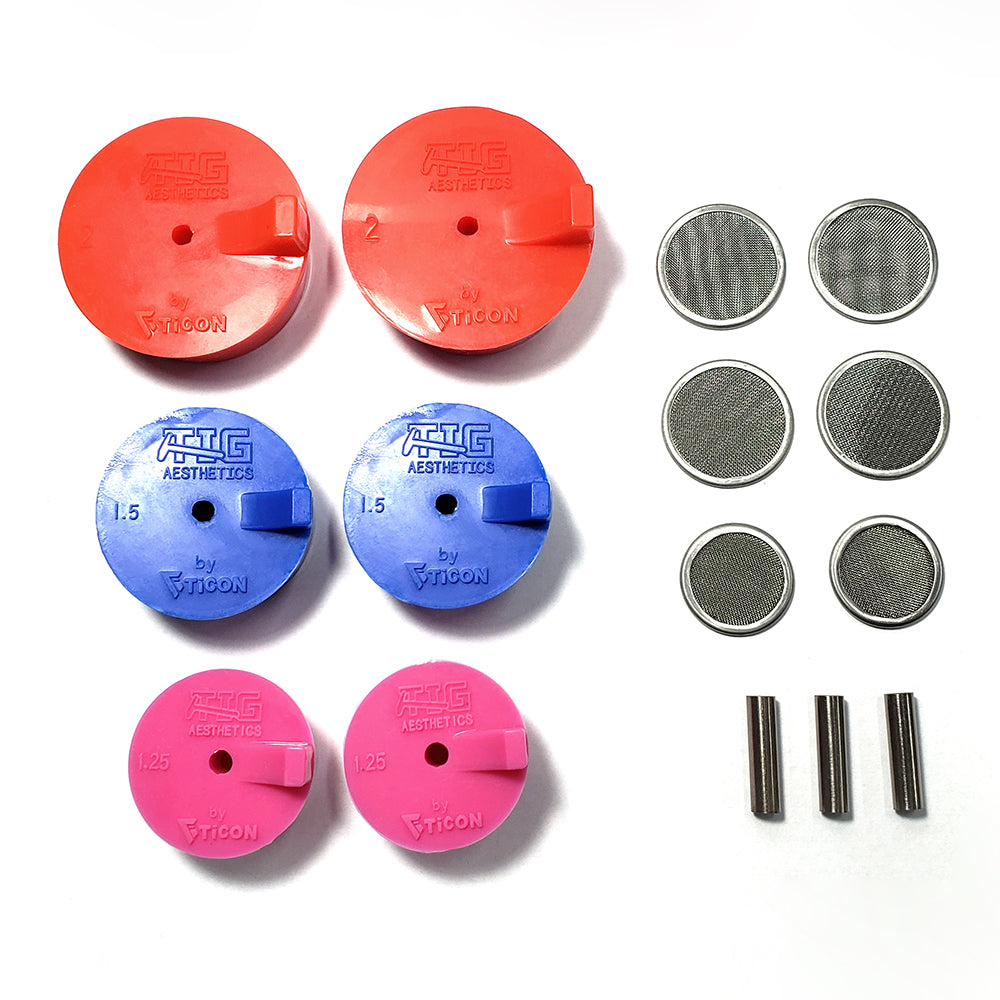 Silikonrotgasplugg "TIG Aesthetics by Ticon Turbo Manifold Kit 1,25"- 2"