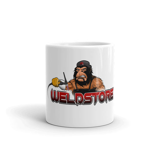 White glossy mug – kuva 3/3